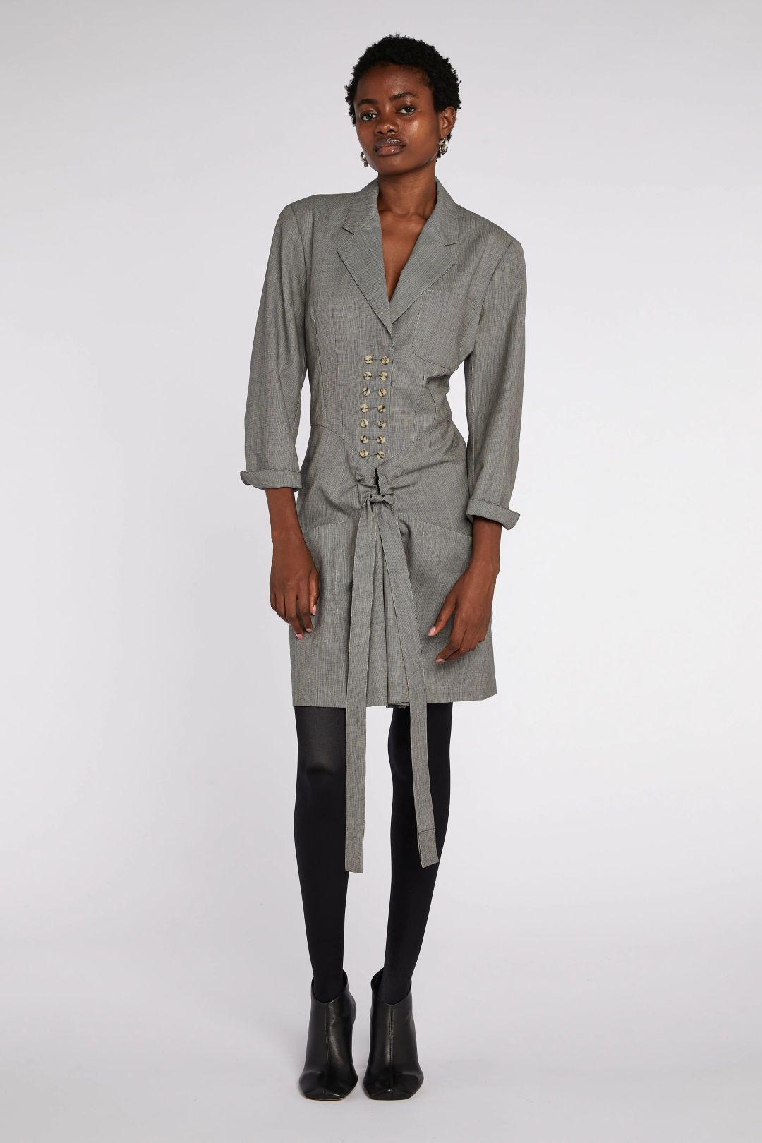 Alaïa Double Breasted Dress A/W 1988 by Azzedine Alaïa in size ONE SIZE from DRESSES category