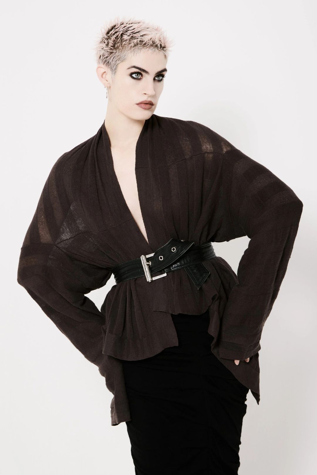 shirin guild waterfall cardigan by Shirin Guild in size ONE SIZE from KNITWEAR category