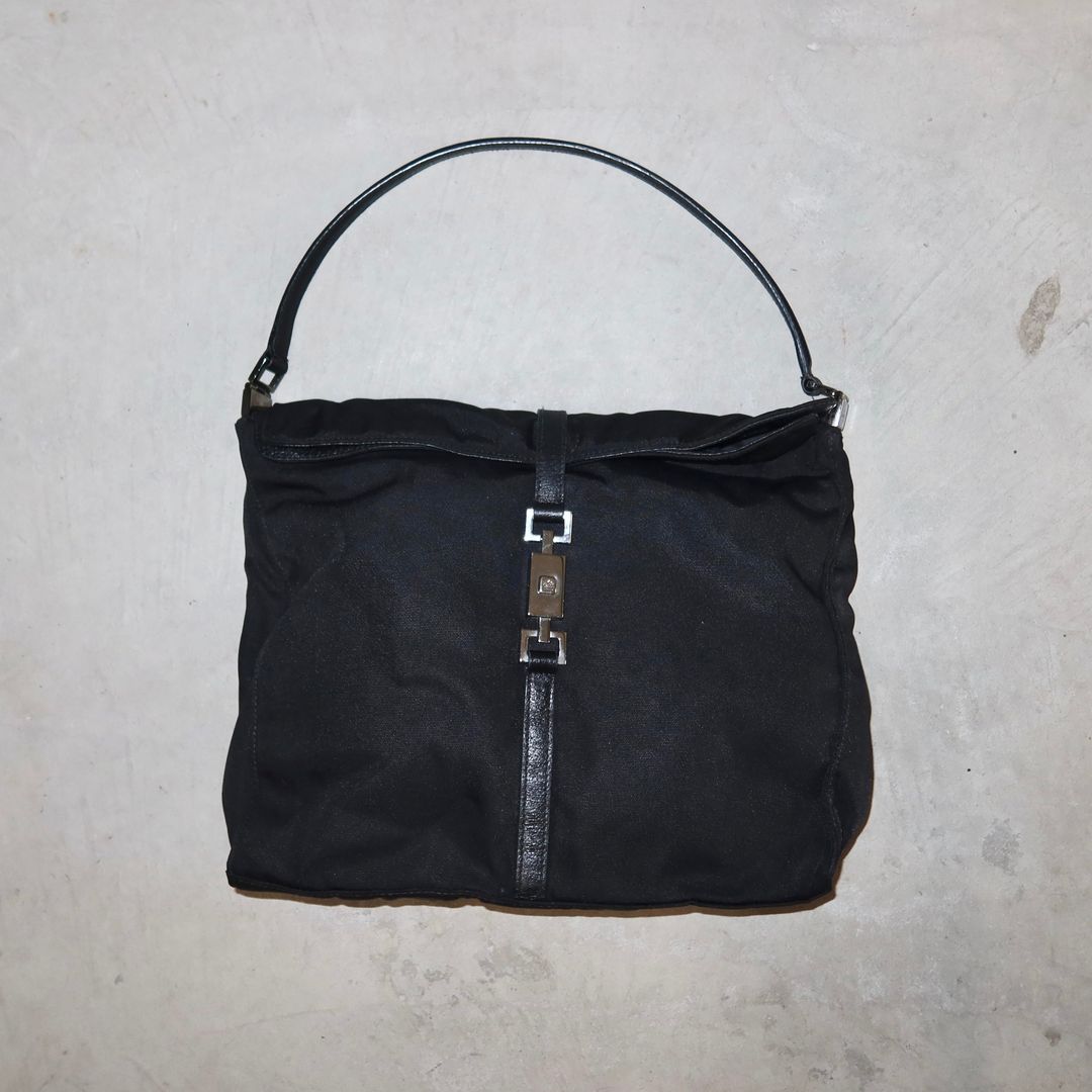 Gucci Nylon Square Jackie Bag by GUCCI in size ONE SIZE from BAGS category