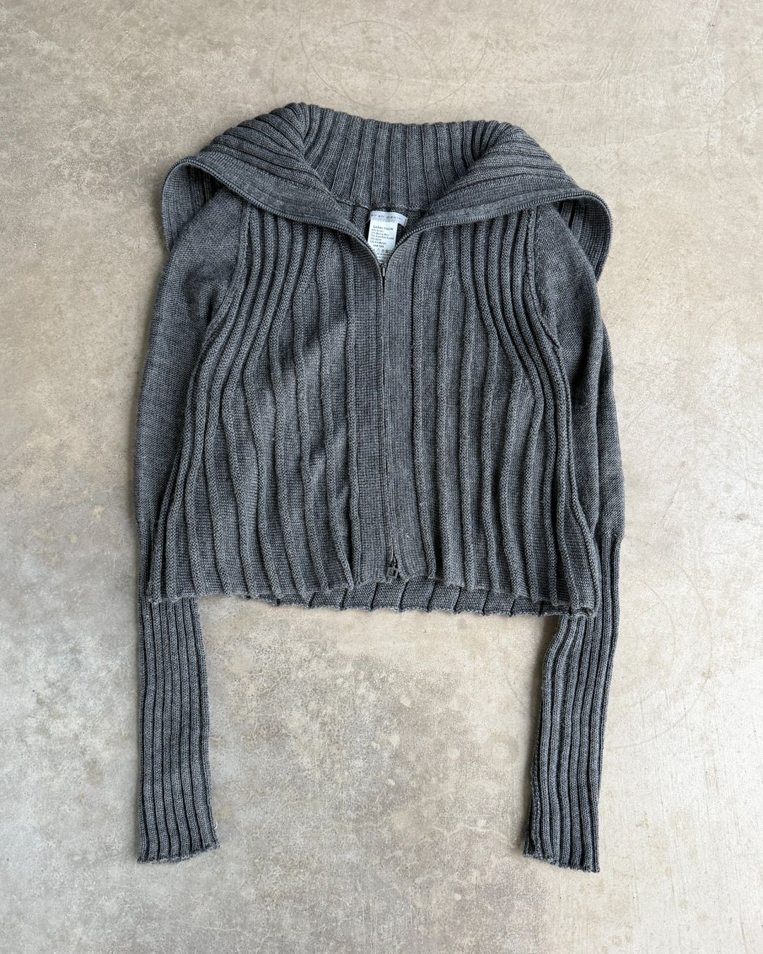 Sarah Pacini Zip-Down Cardigan – One Size by SARAH PACINI in size ONE SIZE from KNITWEAR category