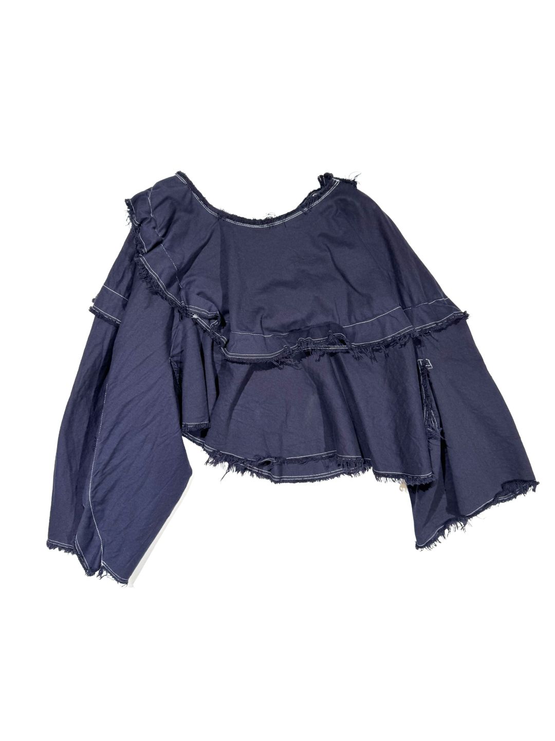 Comme des Garçons AW 2003 Canvas Tie Top by Comme des Garçons in size S from TOPS category