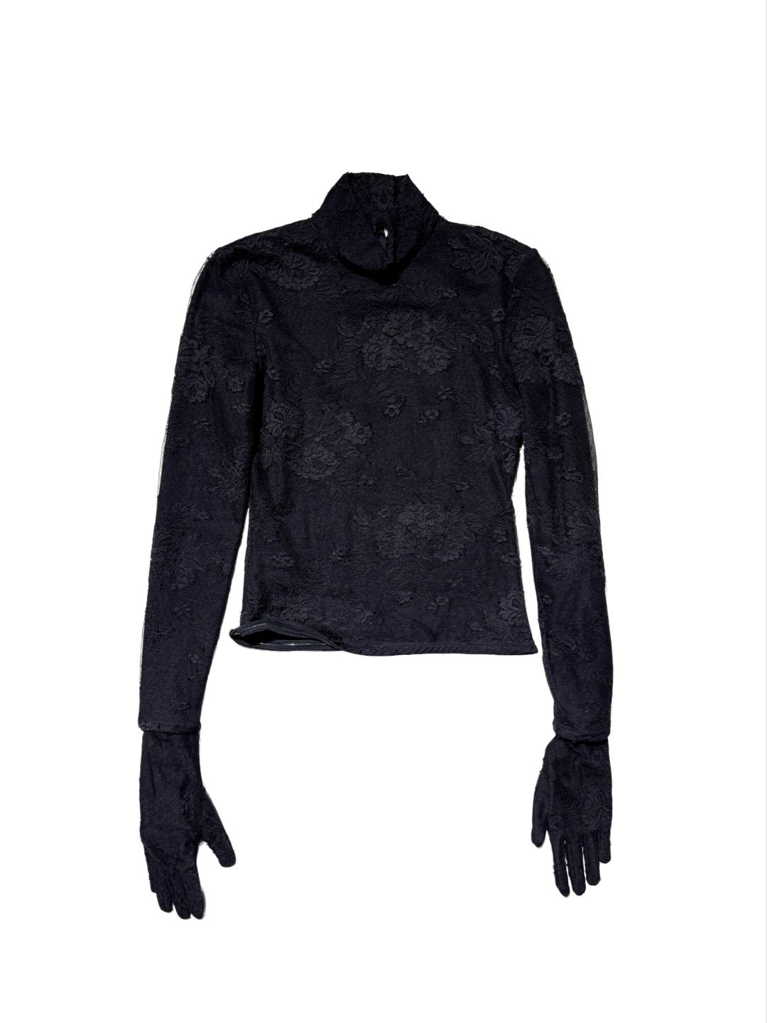 Balenciaga by Demna Gvasalia AW 2022 Lace Glove Top by BALENCIAGA in size EU 36 from TOPS category