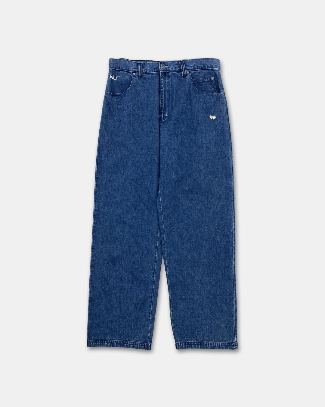 Wu-Wear 1990s Wu-Tang Clan Baggy Denim Blue by Wu-Wear in size W36 from DENIM category
