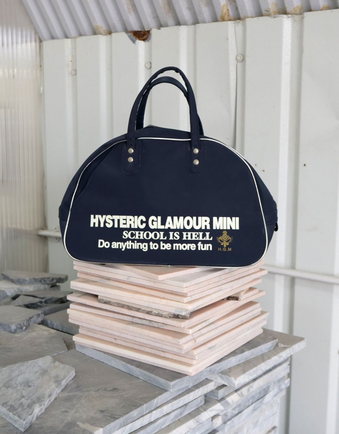 Graphic Type Bowling Bag by HYSTERIC GLAMOUR in size ONE SIZE from ACCESSORIES category