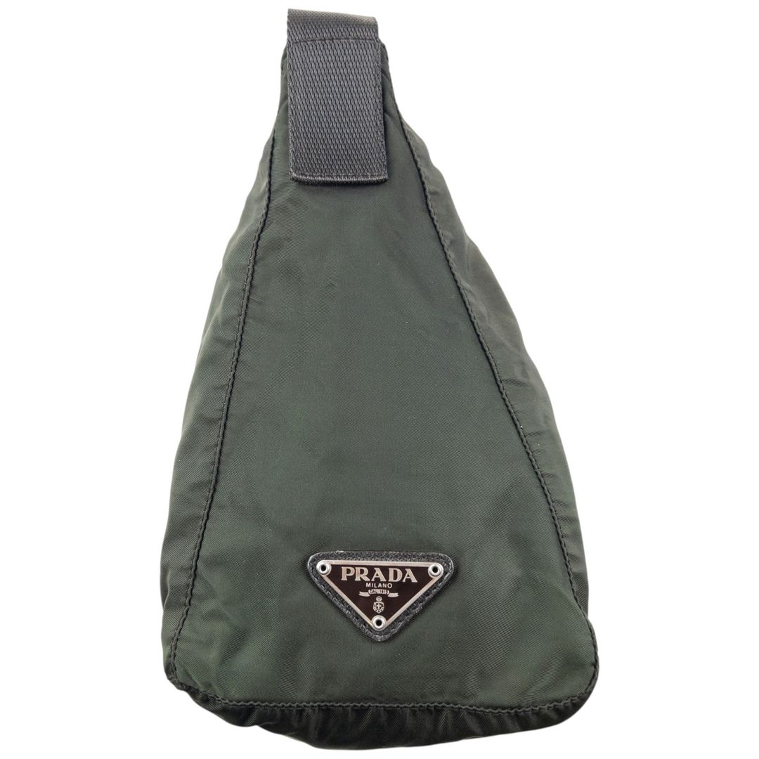 Vintage 2000s Prada Asymmetric Shoulder Bag by PRADA in size ONE SIZE from BAGS category