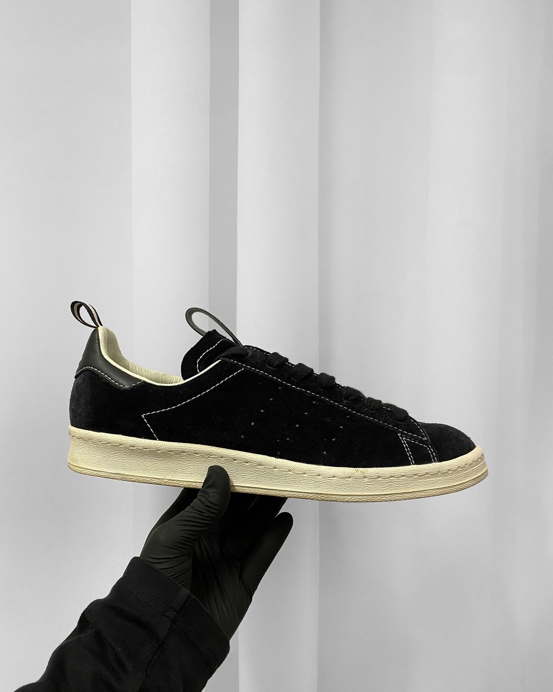 Neighborhood x Kazuki x Adidas 2009 Campus 80s Suede Leather Sneaker Black White by Neighborhood x Kazuki x Adidas in size EU 42 from SHOES category