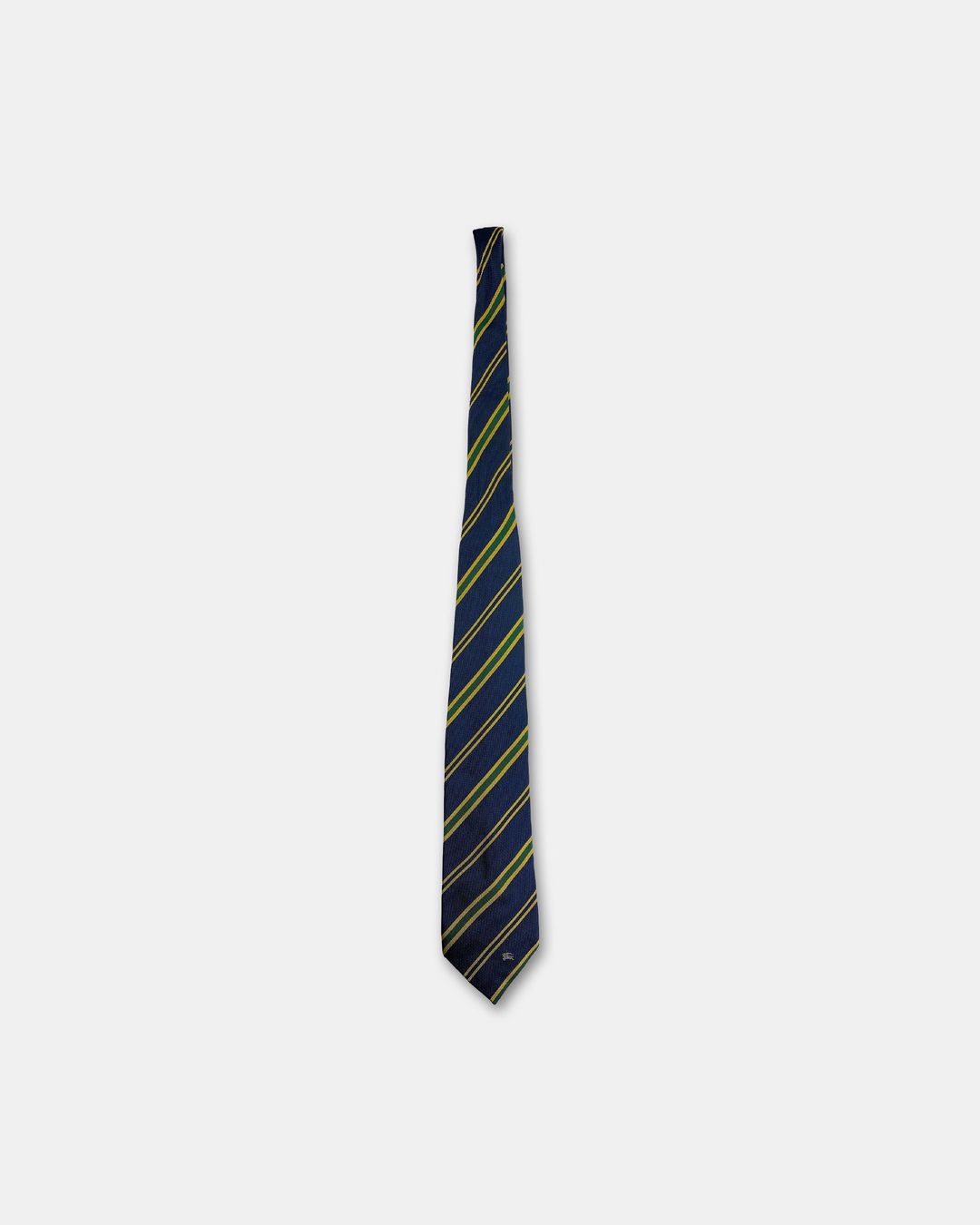 Burberrys 1990s Diagonal Striped Tie Blue by BURBERRY in size ONE SIZE from ACCESSORIES category