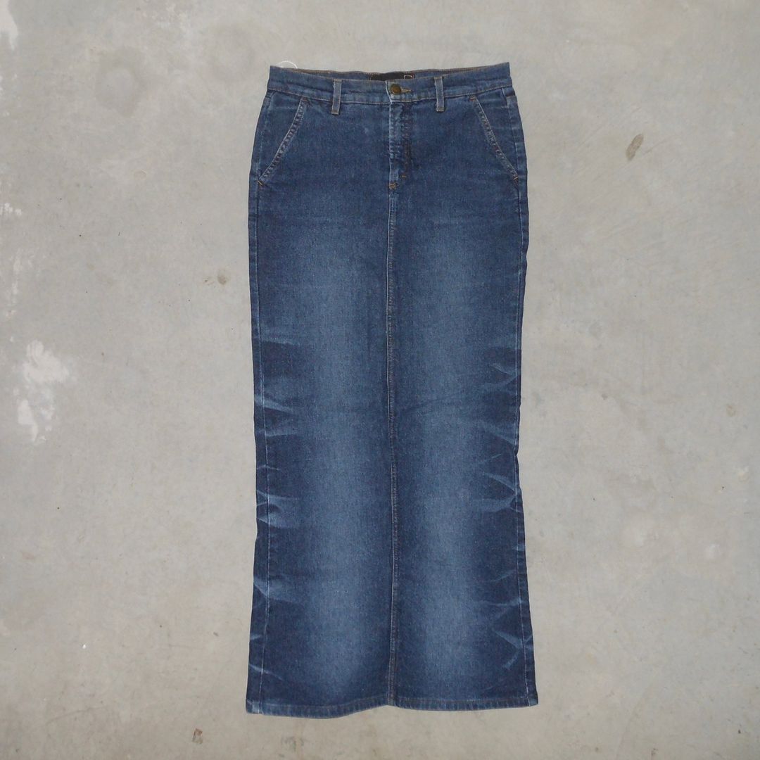 Just Cavalli Denim Maxi Skirt by Just Cavalli in size IT 42 from SKIRTS category
