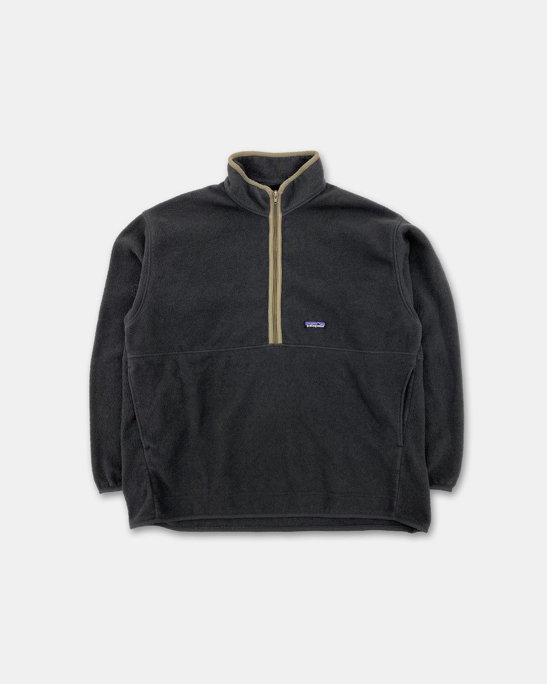 Patagonia 1990s Synchilla Half Zip Fleece Sweater Grey by Patagonia in size ONE SIZE from Sweaters category