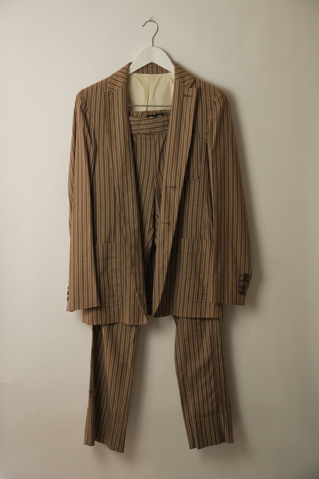 Dolce & Gabbana Striped Pants Blazer Suit Set by DOLCE & GABBANA in size S from SUITS category