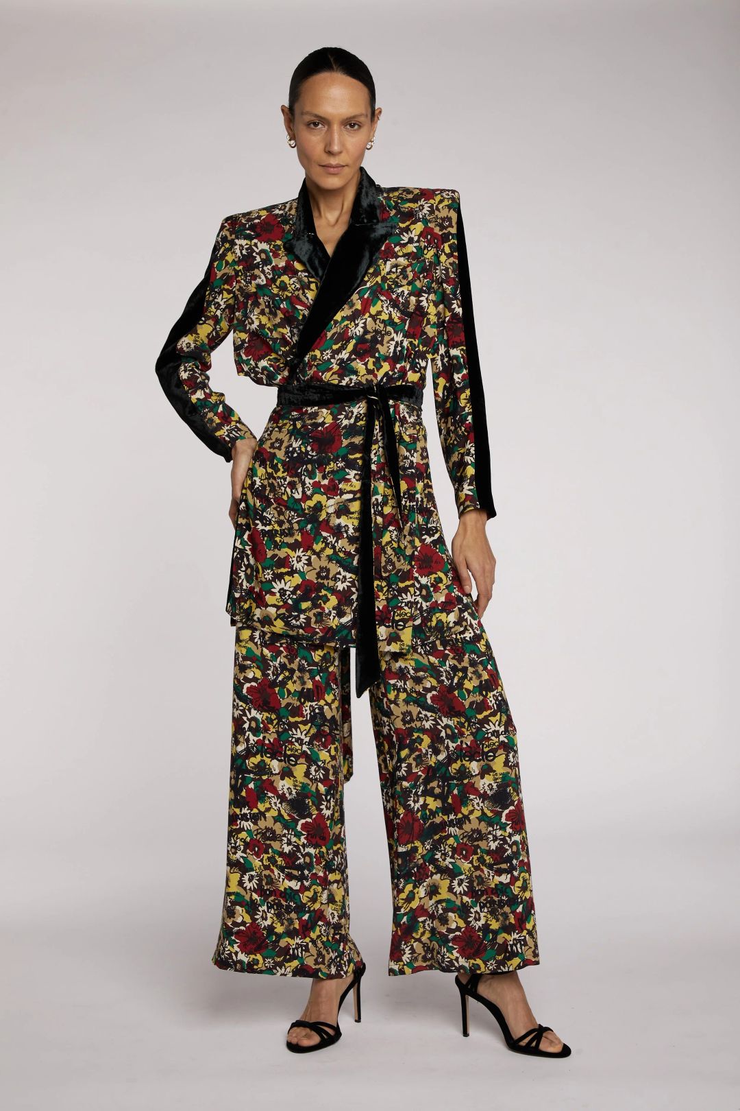 Jean Paul Gaultier SS95 Graphic Print Suit by JEAN PAUL GAULTIER in size IT 42 from SUITS category