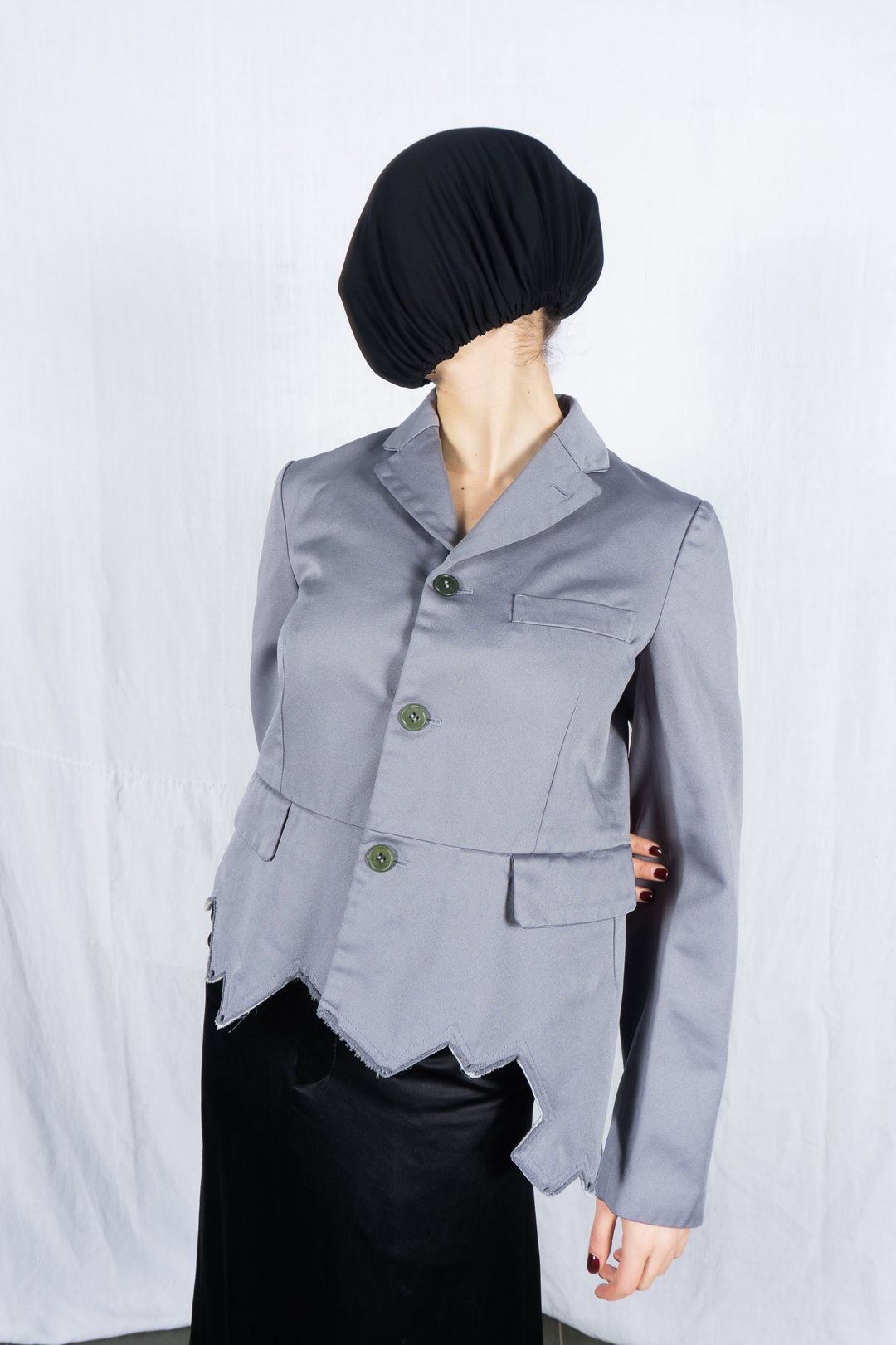 Comme des Garçons S/S 2018 destroyed jacket by COMME DES GARÇONS in size S from COATS & JACKETS category