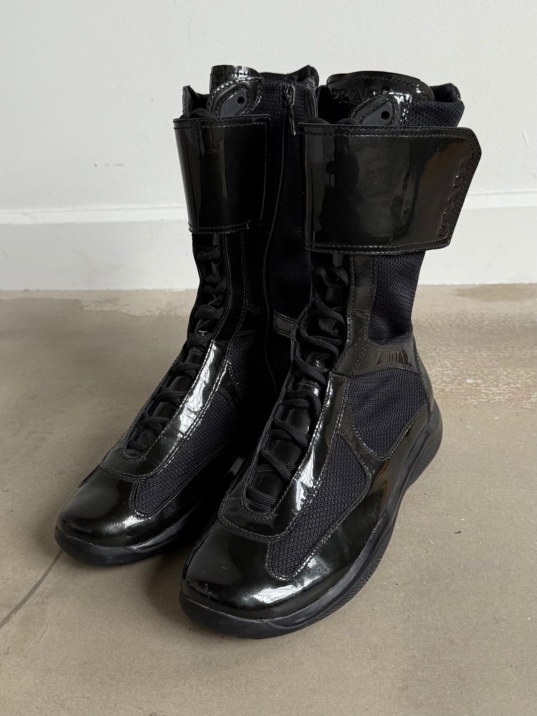 Prada Americas Cup Boots by PRADA in size EU 37 from SHOES category