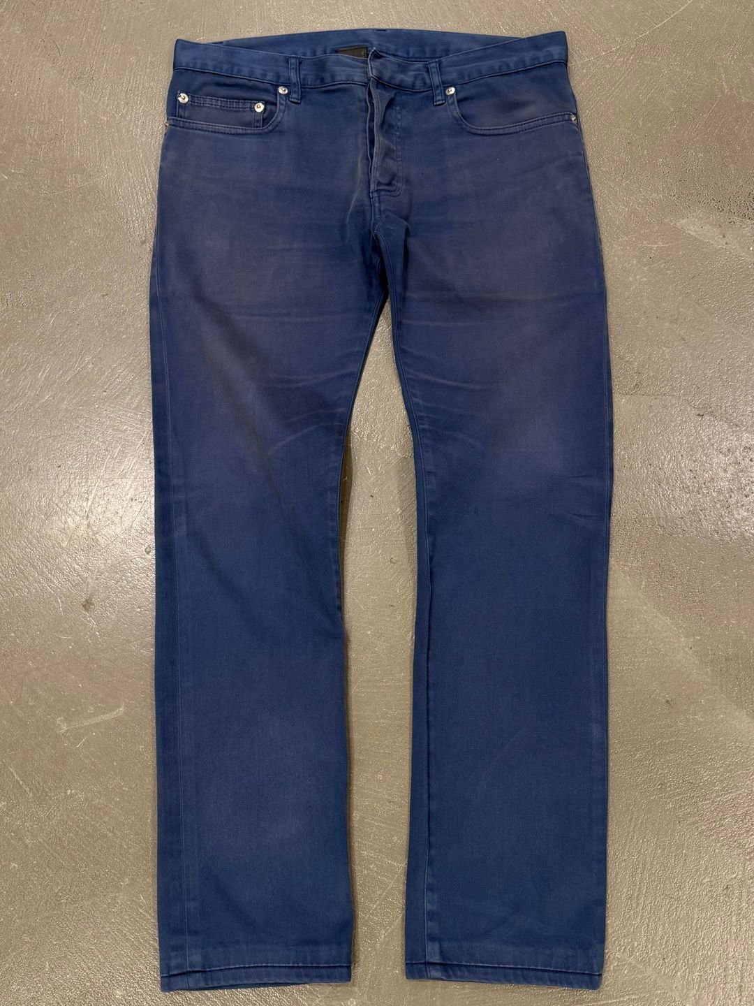2010s Dior slim-fit faded denim by DIOR in size W30 from DENIM category