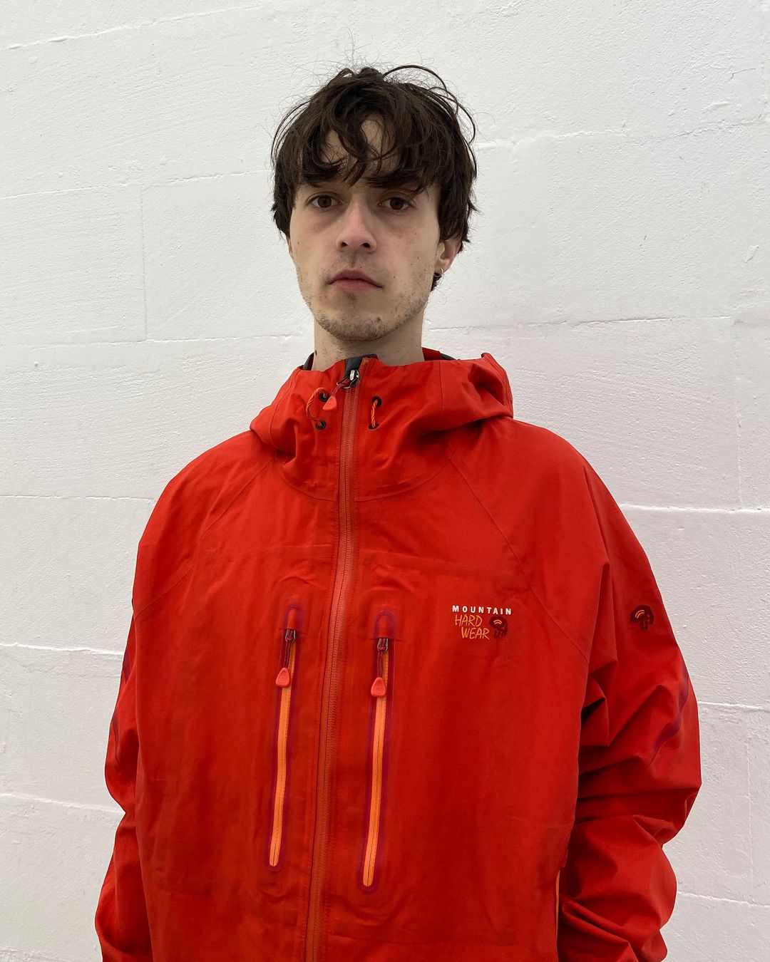 Mountain Hardwear 2010s Dry.Q Elite Shell Jacket Red by Mountain Hardwear in size XL from COATS & JACKETS category