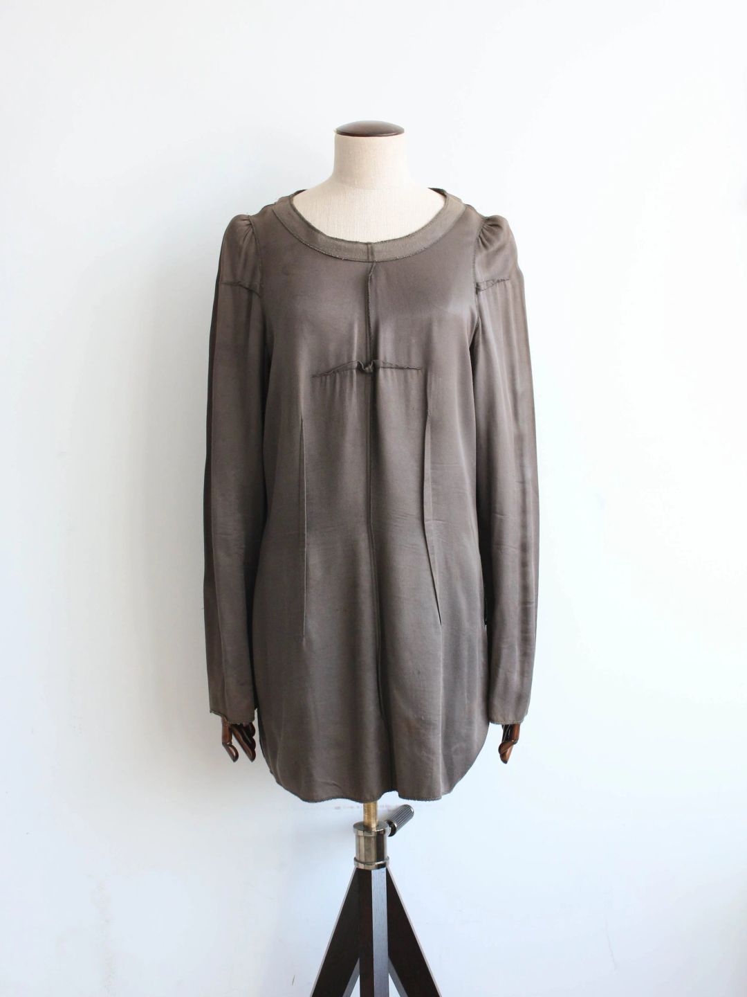 Martin Margiela A/W90 Longsleeve Lining Dress by MAISON MARGIELA in size IT 44 from DRESSES category