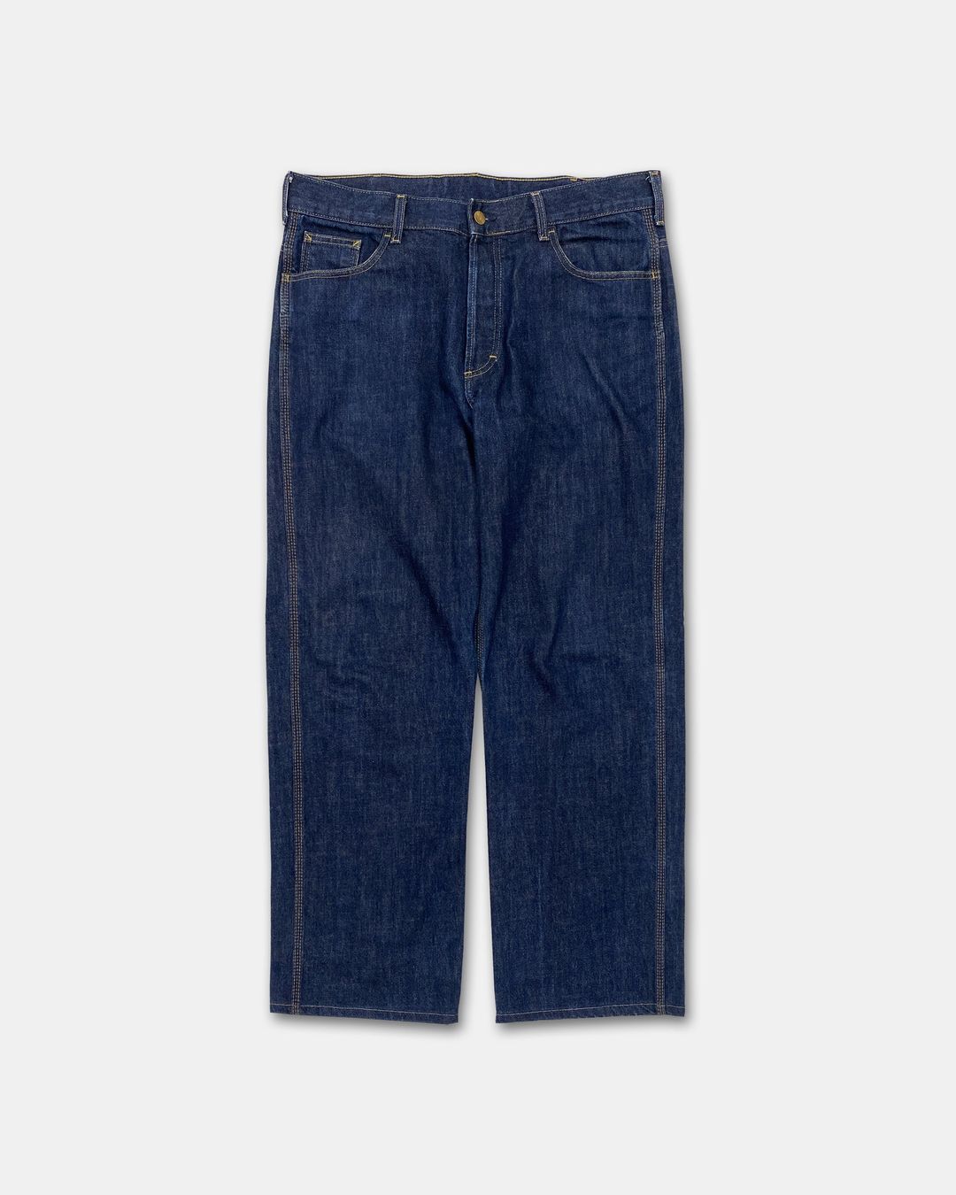 Carhartt 2000s Staff Pant Denim Dark Blue by Carhartt in size W36 from DENIM category