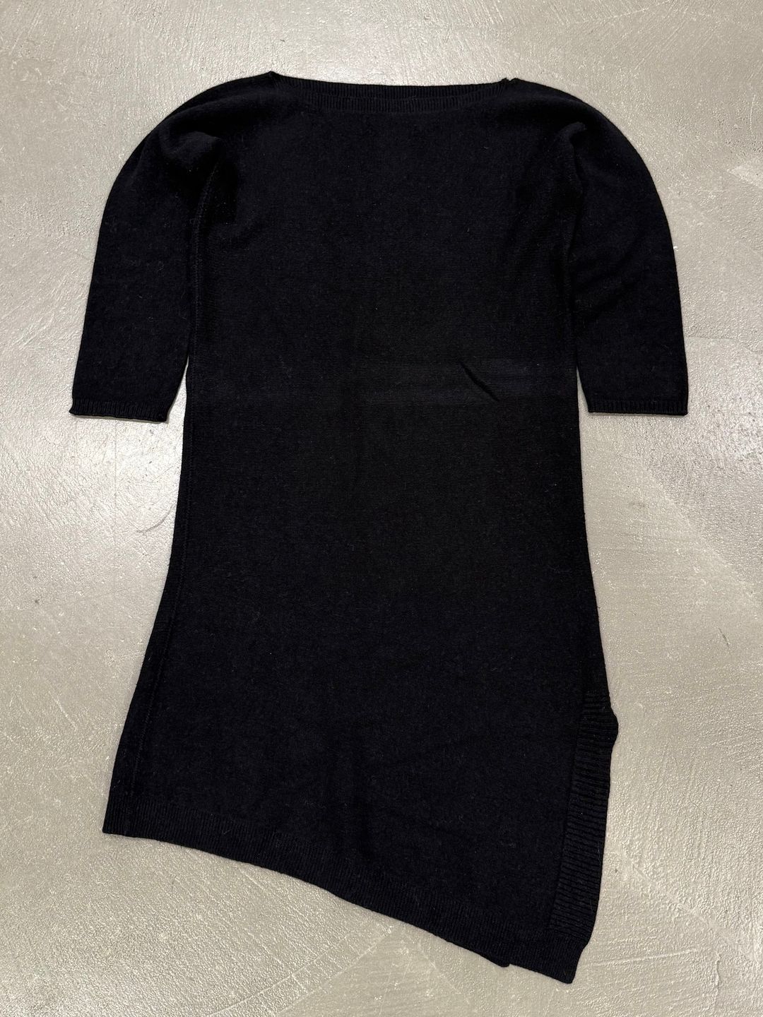 1990s Maison Margiela asymmetric hem fitted dress by MAISON MARGIELA in size XS from DRESSES category