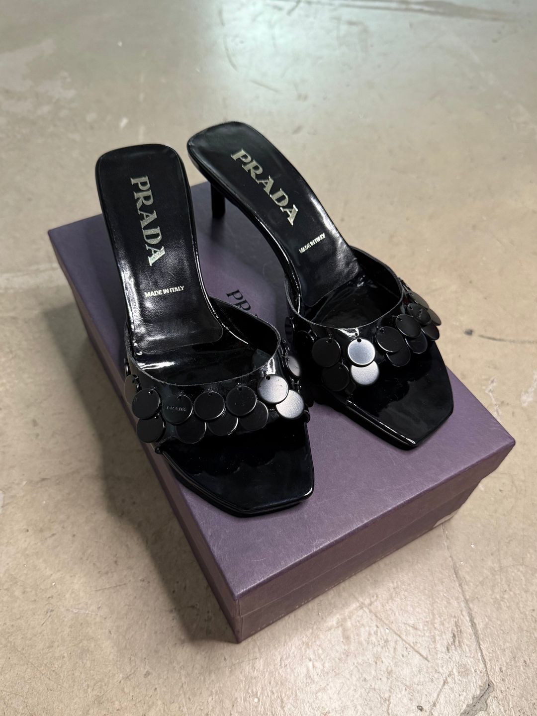 SS 00 Prada Heels by PRADA in size EU 37 from SHOES category