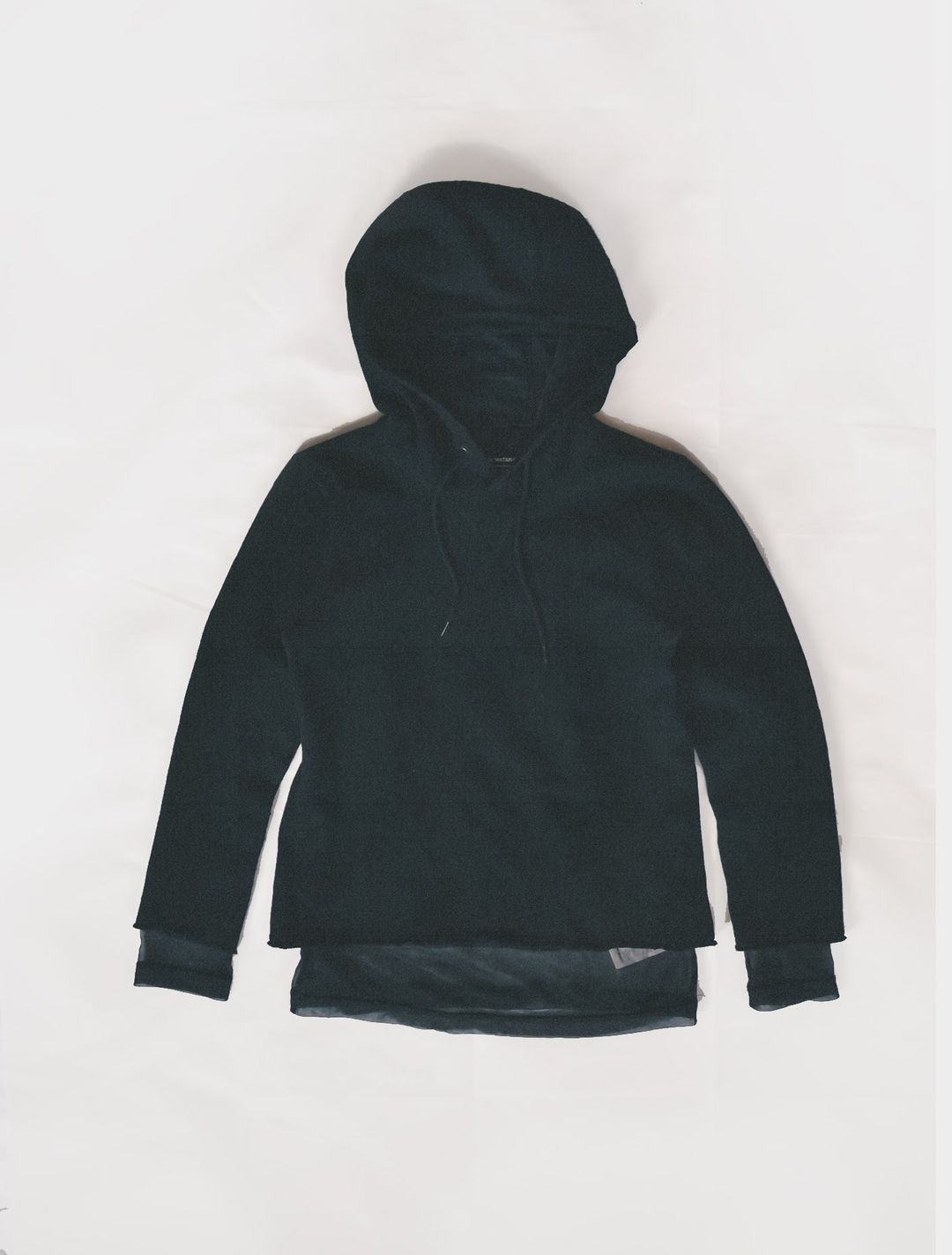Junya Watanabe Double Layer Knit Hoodie by JUNYA WATANABE in size S from TOPS category