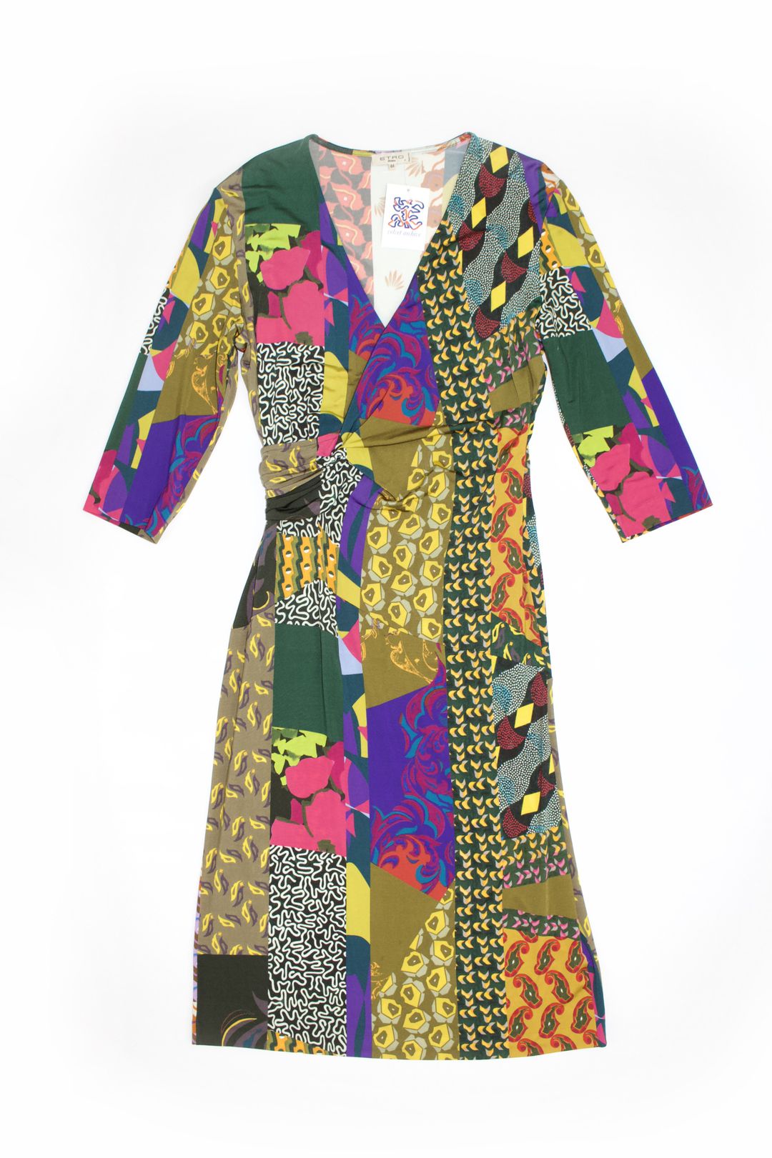 ETRO printed midi-dress by ETRO in size L from DRESSES category