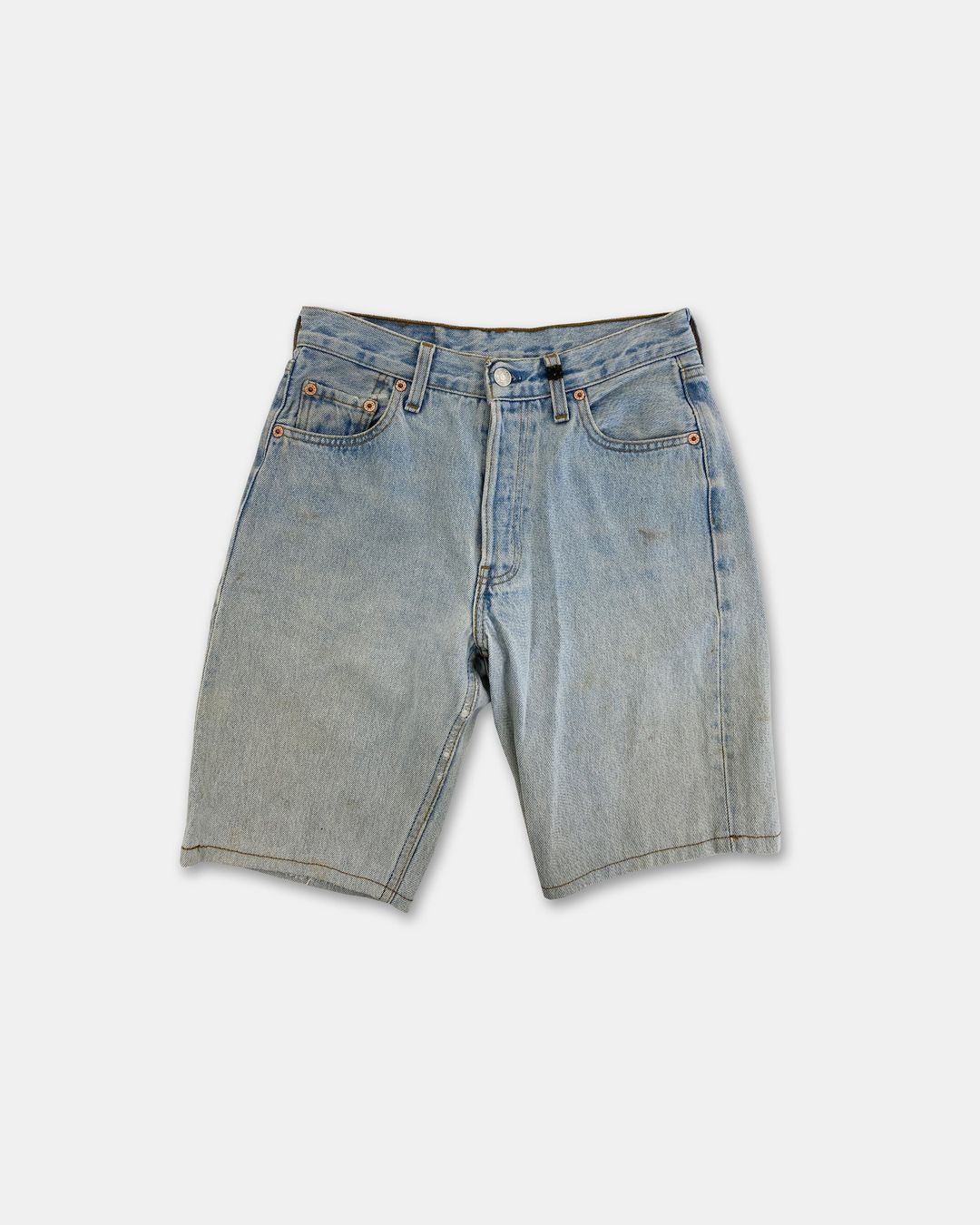 Levis 1993 501 Denim Shorts Light Blue by Levis in size W29 from DENIM category