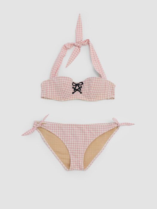 Chantal Thomass Gingham Bikini by CHANTAL THOMASS in size ONE SIZE from SWIMSUITS category