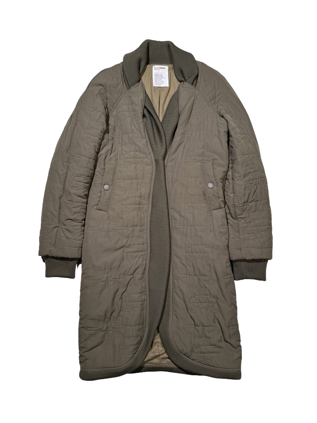 Hussein Chalayan AW 2002 Twisted Collar Duffle Coat by Hussein Chalayan in size IT 42 from COATS & JACKETS category