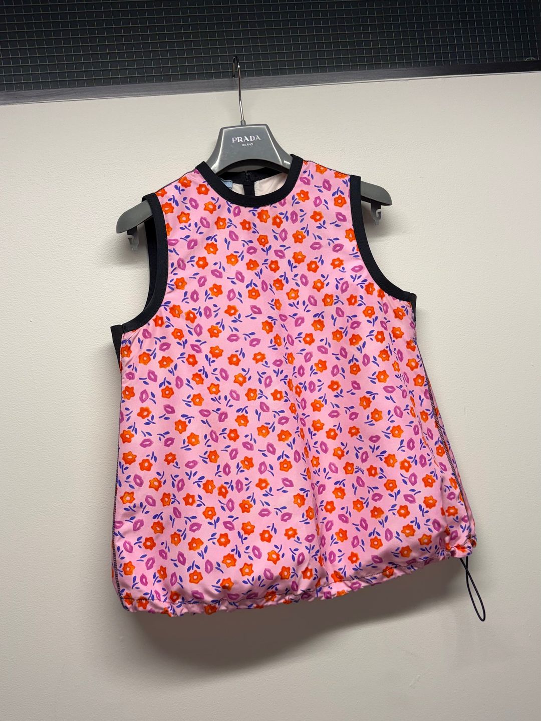 SS 17 Prada Nylon Vest by PRADA in size ONE SIZE from TOPS category