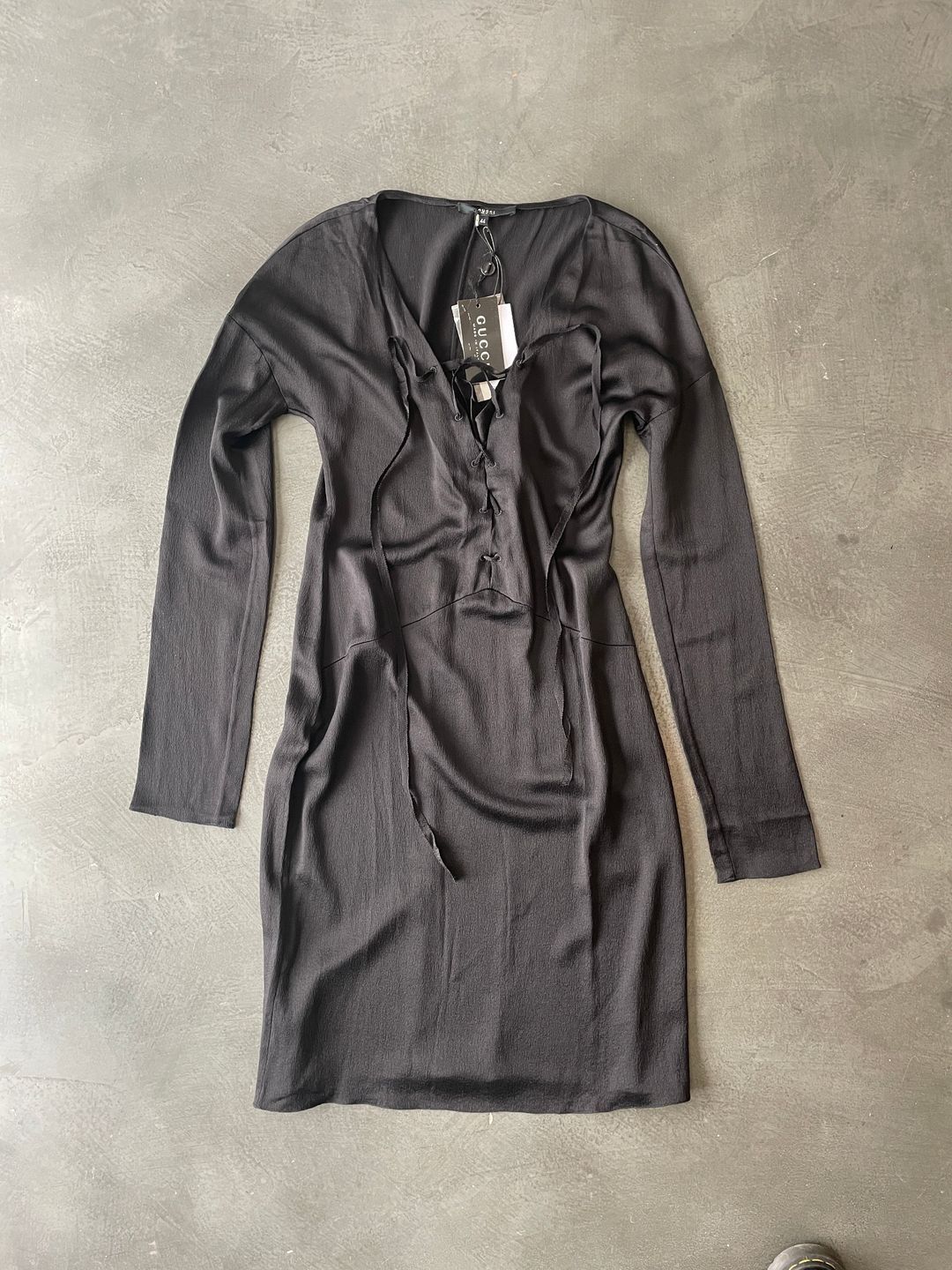 Lace-up Detail Dress by GUCCI in size M from DRESSES category