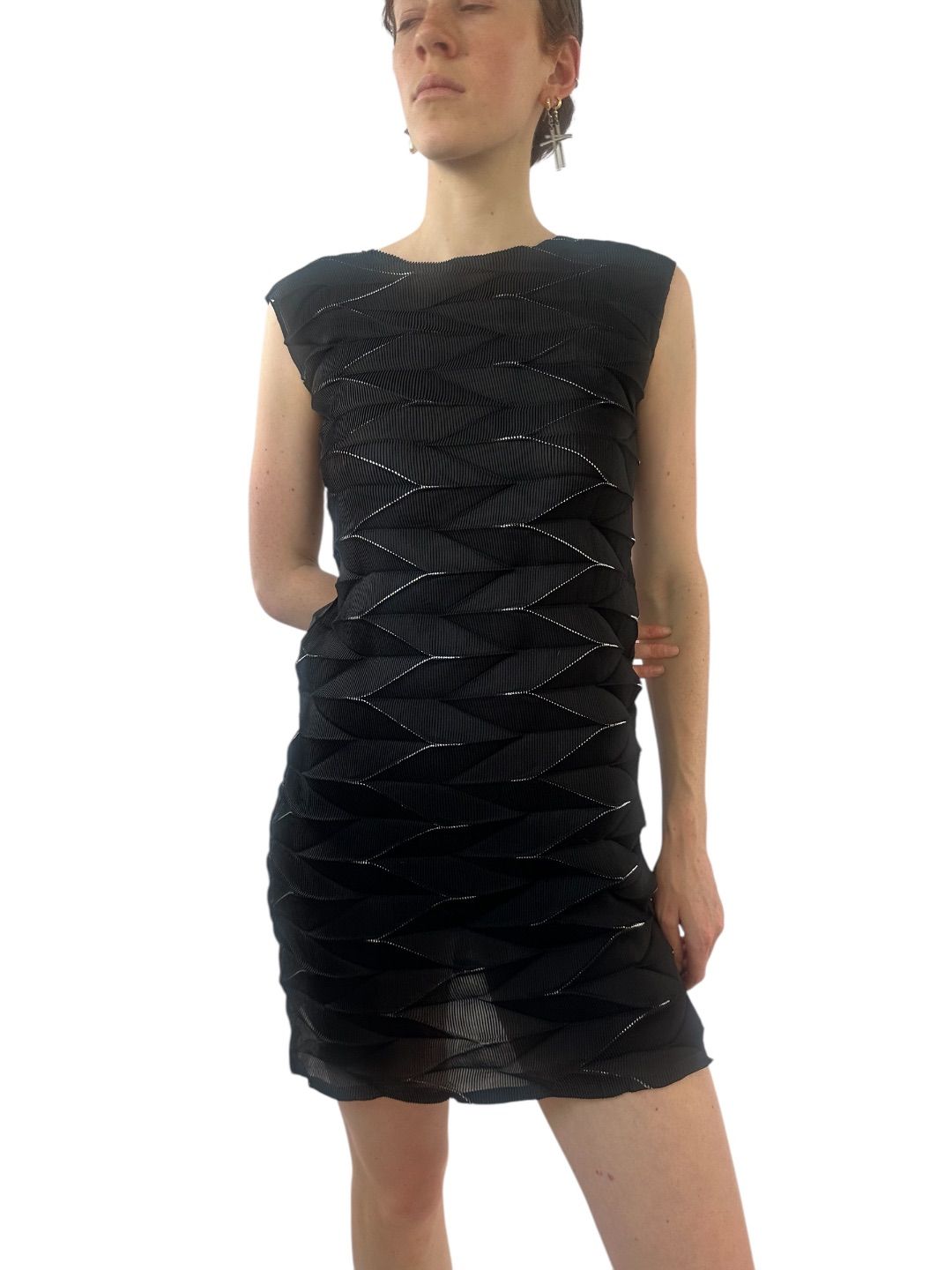 Issey Miyake ‘Cauliflower’ concertina dress by ISSEY MIYAKE in size M from DRESSES category