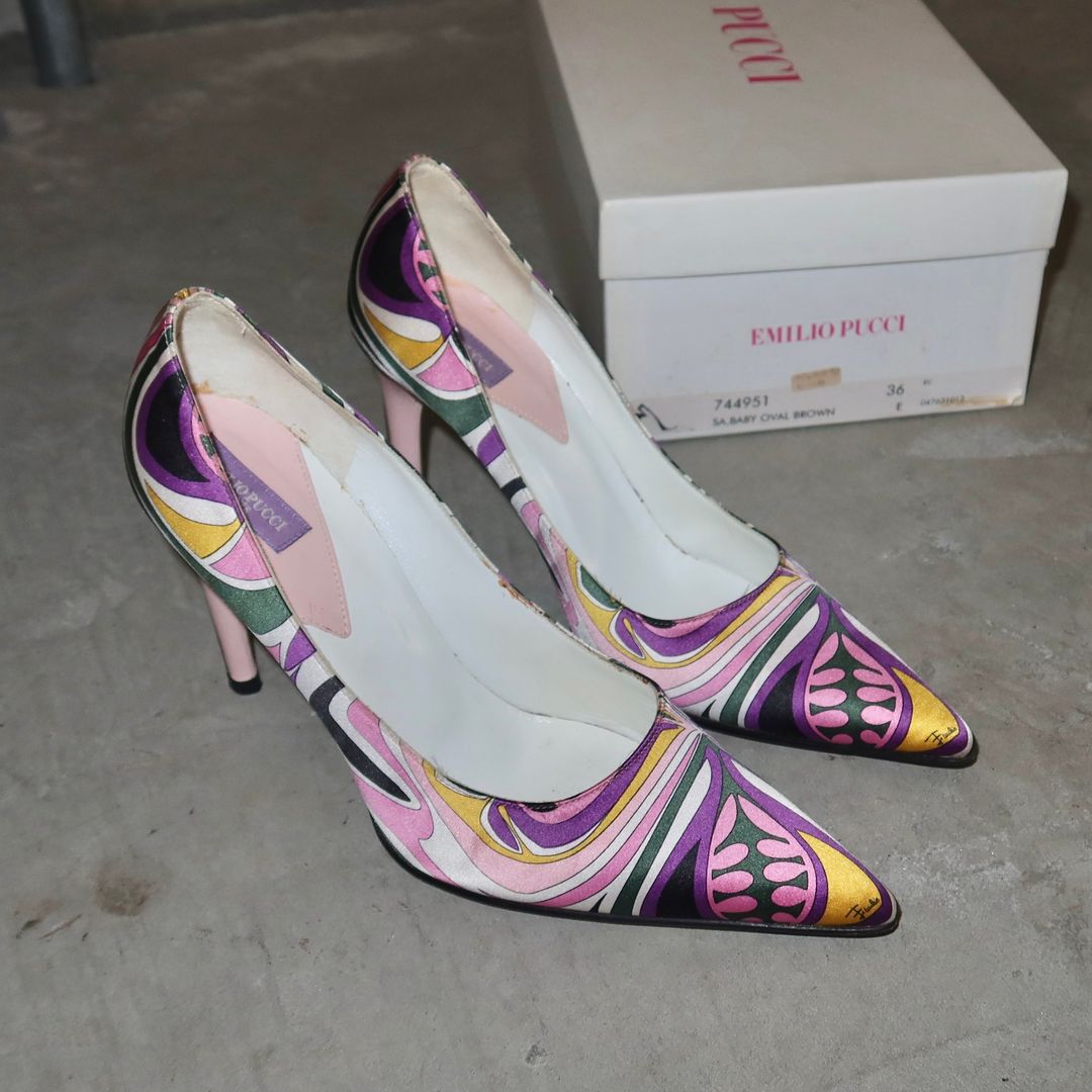 Emilio Pucci Printed Heels (36) by Emilio Pucci in size EU 36 from SHOES category