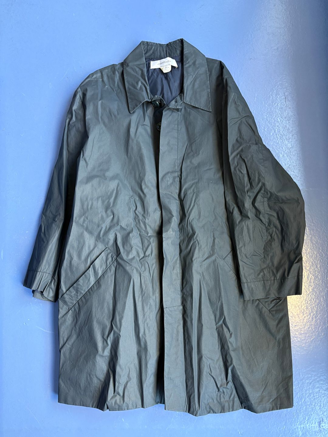 Button Up Raincoat by JOHN ROCHA in size ONE SIZE from COATS & JACKETS category