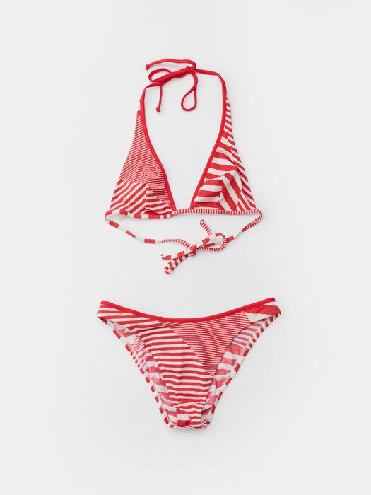 La Perla Striped Bikini Set by LA PERLA in size ONE SIZE from SWIMSUITS category