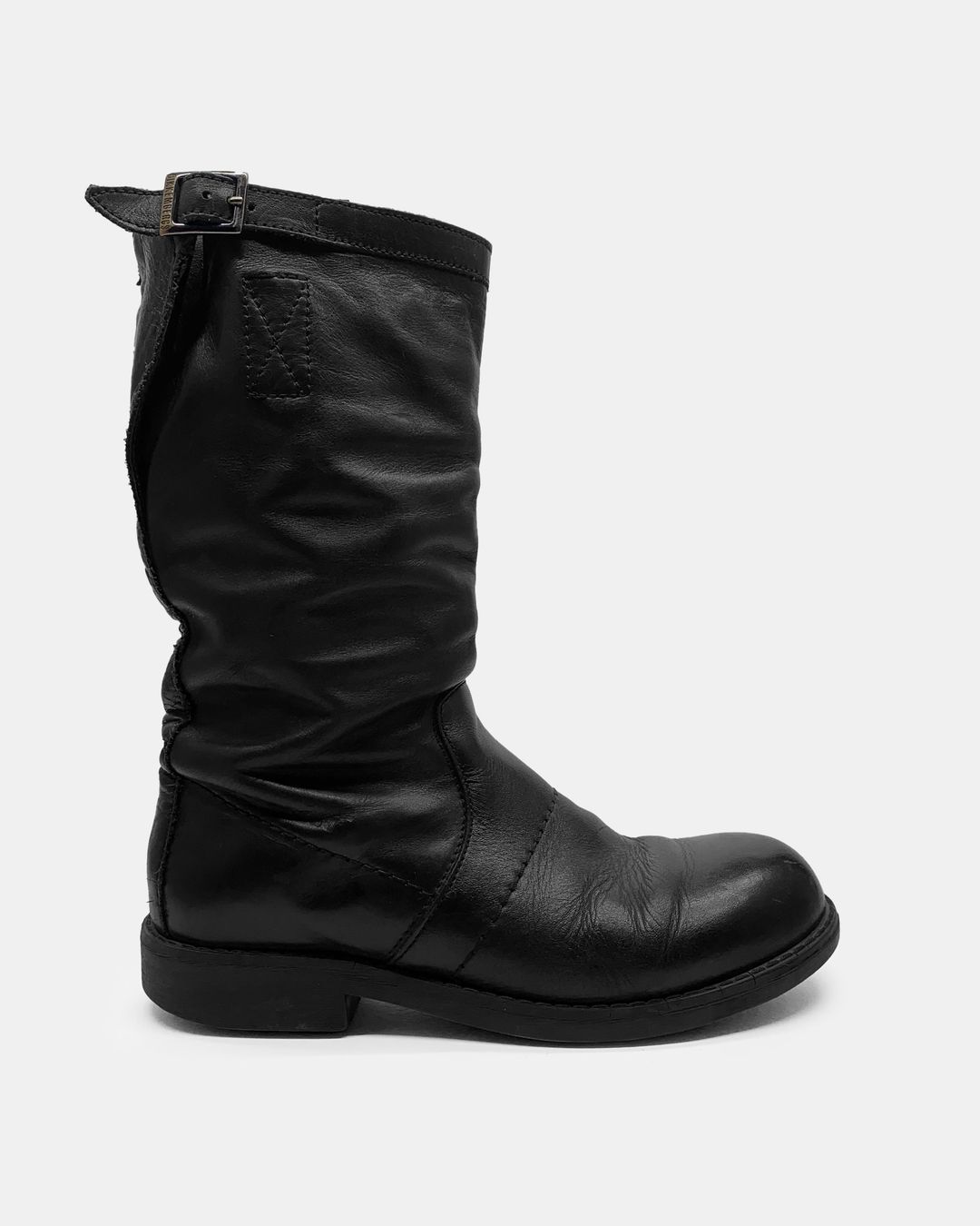 Bikkembergs 2010s Leather Boots Black by Bikkembergs in size EU 35 from SHOES category