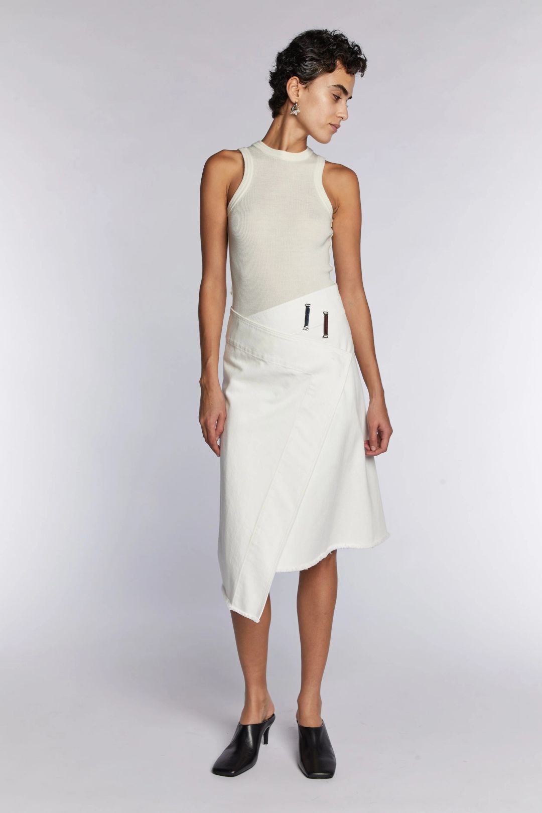 Céline by Phoebe Philo Denim Wrap Skirt 2010s by Phoebe Philo in size FR 36 from SKIRTS category