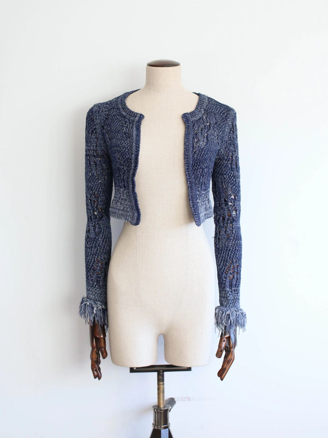 Christian Dior by John Galliano S/S00 Knit Bolero Cardigan by CHRISTIAN DIOR in size FR 36 from KNITWEAR category