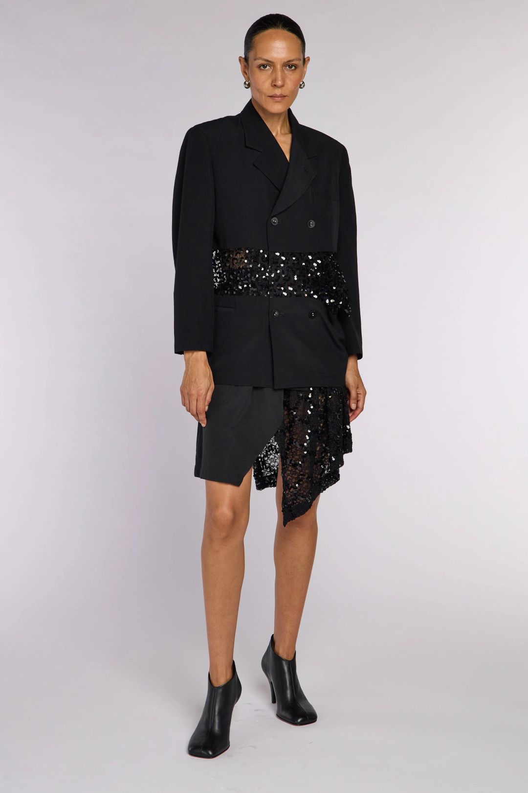 Comme des Garçons S/S 1988 Sequin Panel Skirt by COMME DES GARÇONS in size M from SKIRTS category