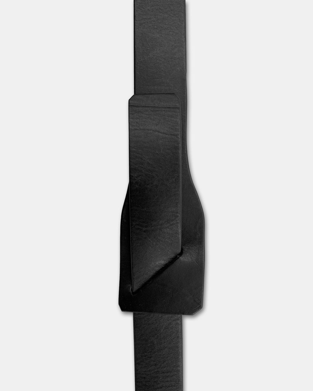 Mon. x OBM 2010s Handmade in Germany Leather Belt Black by Mon. x OBM in size ONE SIZE from ACCESSORIES category
