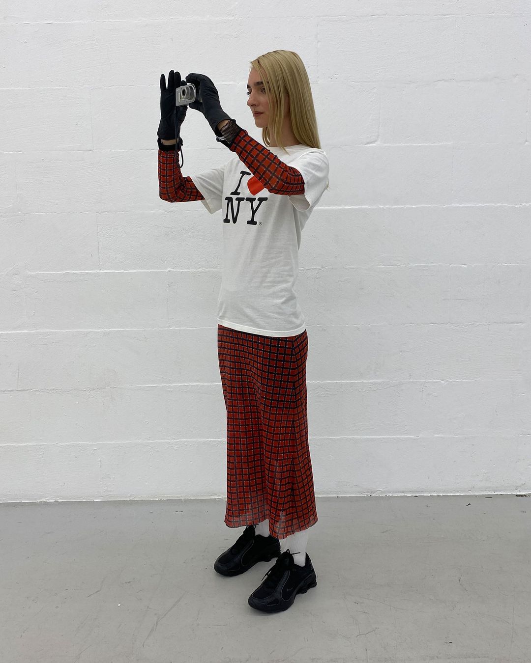 Vintage 2000s I Love NY Tourist T-Shirt White by Vintage in size S from TOPS category