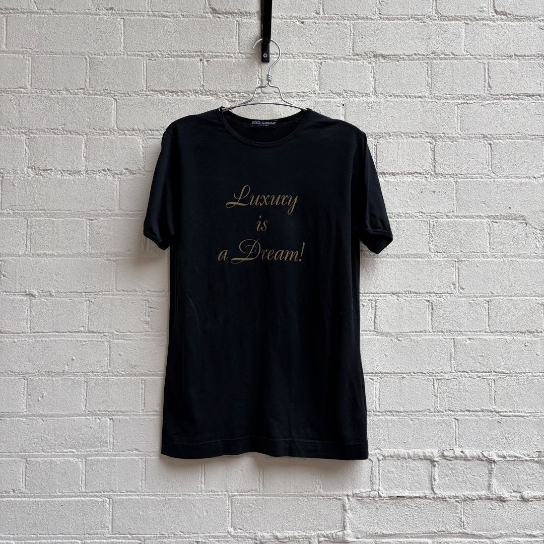 Dolce & Gabbana luxury is a dream t-shirt by DOLCE & GABBANA in size L from TOPS category