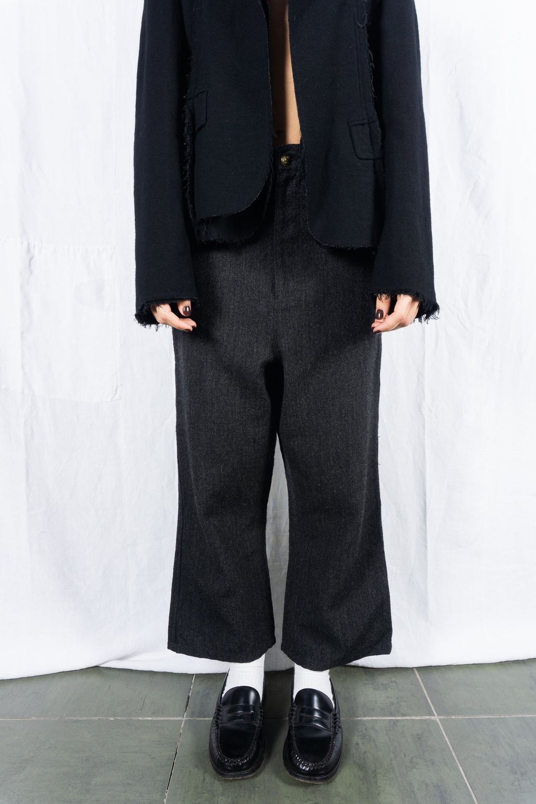 tricot Comme des Garçons A/W 2011 wide pants by COMME DES GARÇONS in size S from TROUSERS category