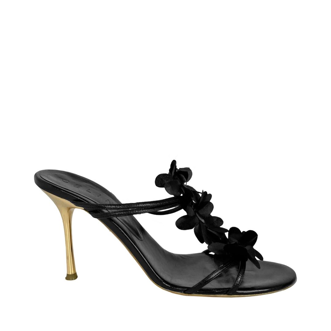 Celine Rare Floral Gold Heels (37) by CELINE in size EU 37 from SHOES category