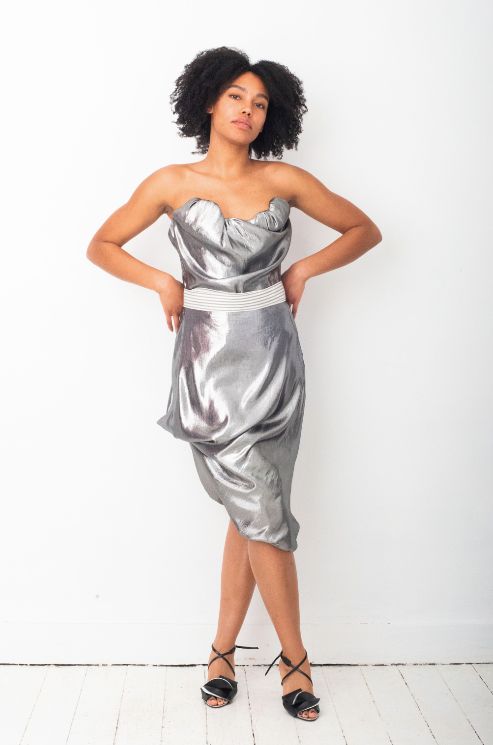 Vivienne Westwood silver dress by VIVIENNE WESTWOOD in size FR 38 from DRESSES category