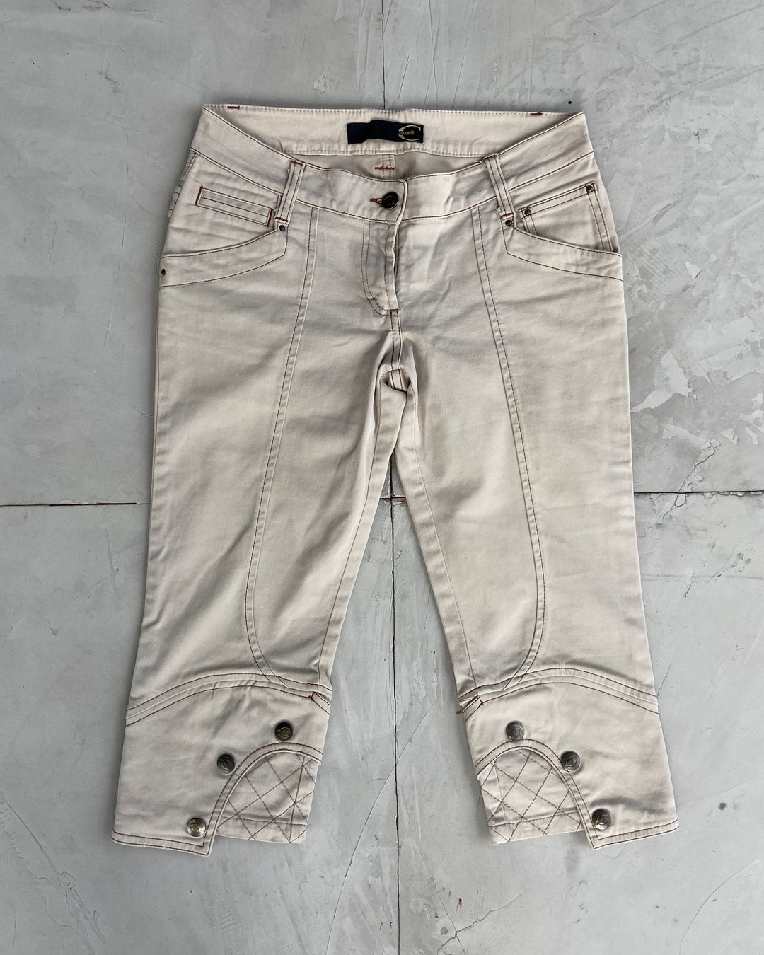 JUST CAVALLI 2000'S CAPRI SHORTS - M by JUST CAVALLI in size M from TROUSERS category