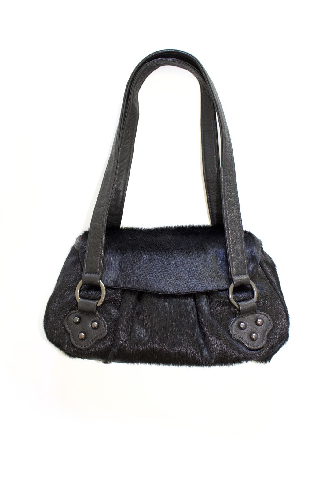 Christian Lacroix black cowhide shoulder bag by CHRISTIAN LACROIX in size ONE SIZE from BAGS category