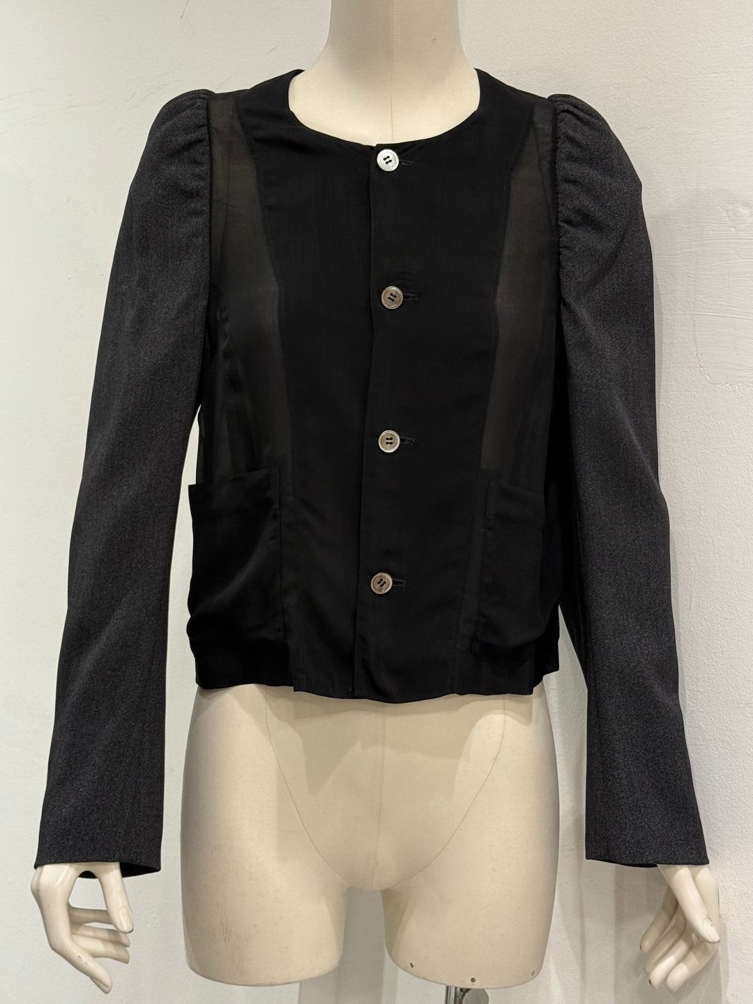 1993 Comme des Garçons hybrid blazer jacket by COMME DES GARÇONS in size M from COATS & JACKETS category