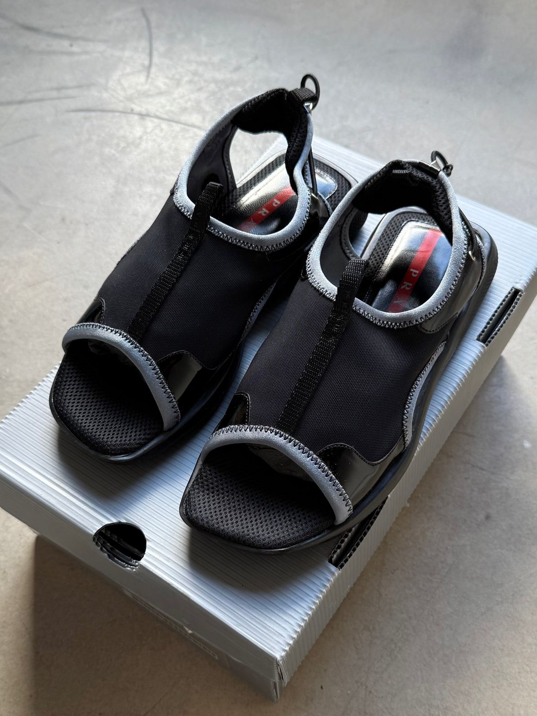 SS 00 Prada Sport Sandals by PRADA in size EU 37 from SHOES category