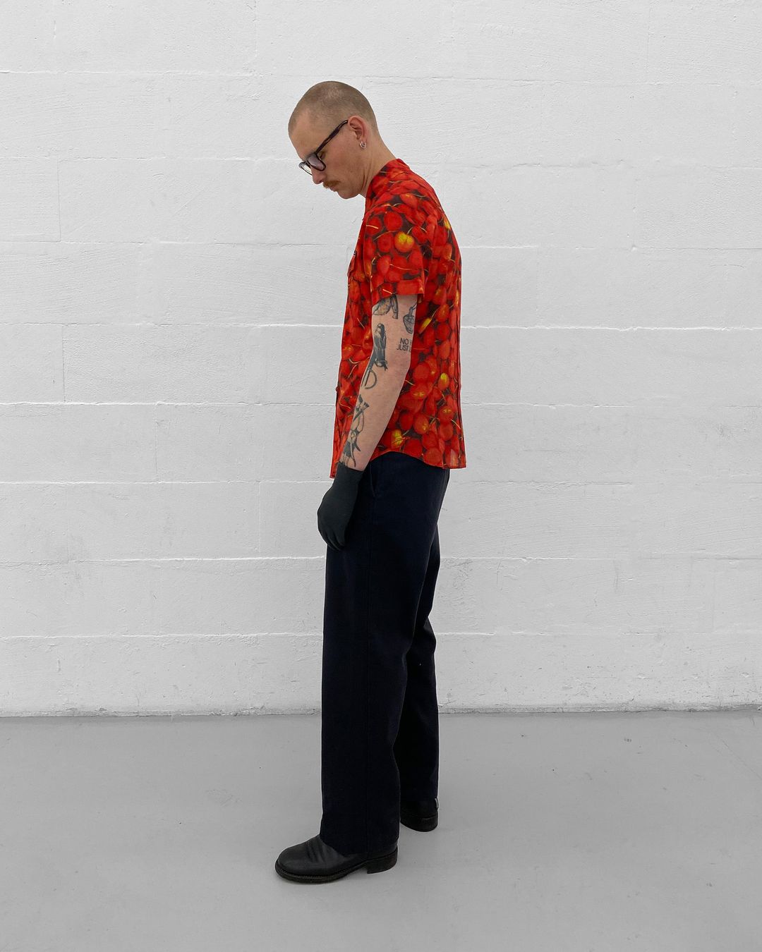 Dolce & Gabbana 2000s Cherry All Over Print Short Sleeve Shirt Red by DOLCE & GABBANA in size L from SHIRTS category