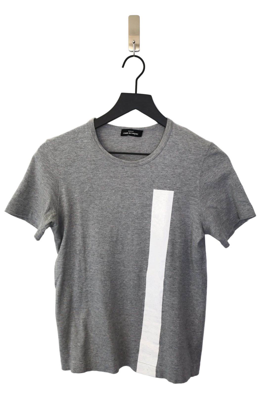 1998 White Stripe T-Shirt by COMME DES GARÇONS in size S from SHIRTS category